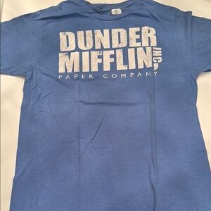 Dunder Mifflin Inc. Blue T-Shirt